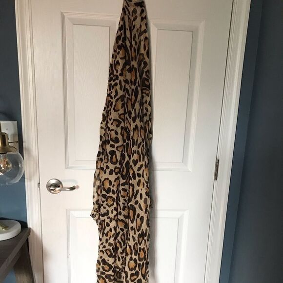 COLLECTION XIIX Leopard scarf  - Picture 2 of 6